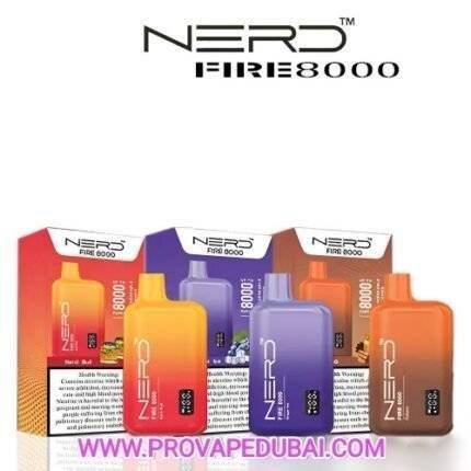 NERD™ Fire 8000 Puffs Disposable Vape