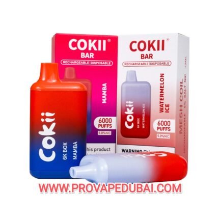 Cokii-Bar-6000-puffs-Disposable-vape-zero-nicotine-dubai