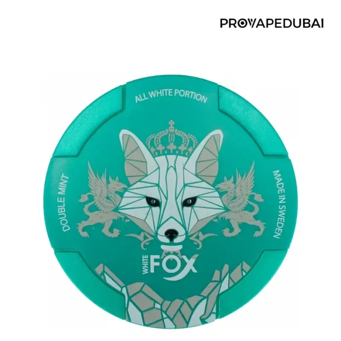 White Fox Double Mint Slim–16mg in Dubai Uae - PROVAPEDUBAI