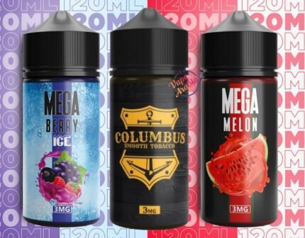 MEGA 3MG 60ML Bottle ELiquid Freebase